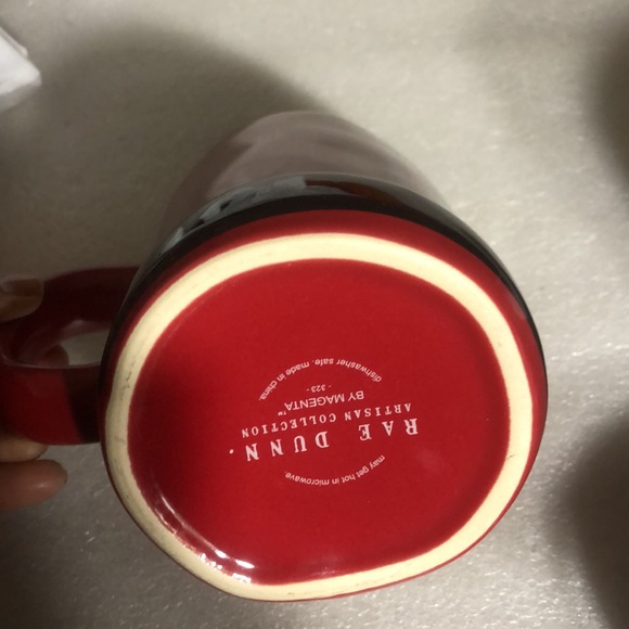 Rae Dunn Santa Mug Holiday Red Ceramic Cup Decor Gift Christmas Gift Clause - Picture 6 of 10